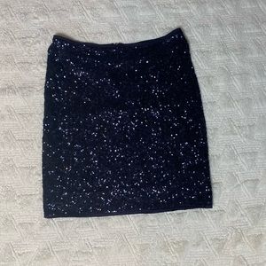 Boston Proper sparkly skirt.